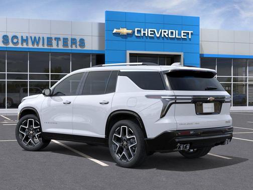 Polar White Tricoat 2026 Chevrolet Traverse High Country