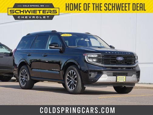 Agate Black Metallic 2025 Ford Expedition Platinum