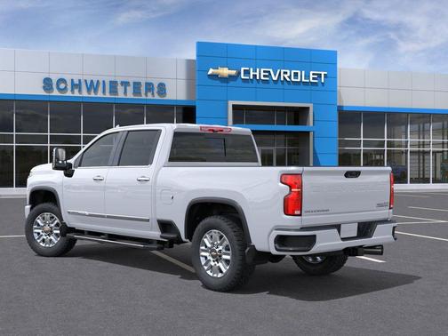 Polar White Tricoat 2026 Chevrolet Silverado 3500 High Country