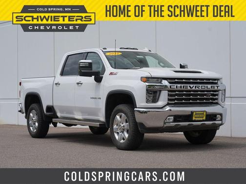 Summit White 2022 Chevrolet Silverado 3500 LTZ