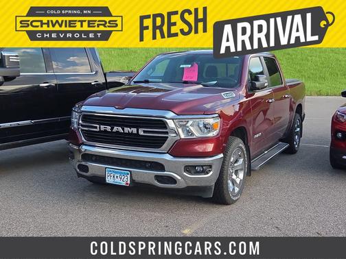 Delmonico Red Pearlcoat 2020 RAM 1500 Big Horn/Lone Star