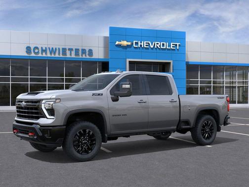 Sterling Gray Metallic 2026 Chevrolet Silverado 3500 LTZ