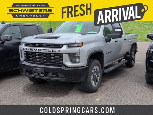 Silver Ice Metallic 2022 Chevrolet Silverado 2500 Custom