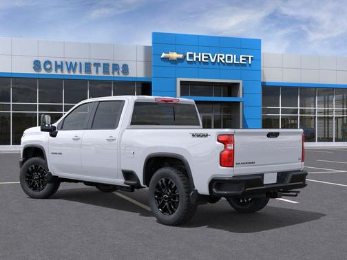 Summit White 2026 Chevrolet Silverado 3500 LT