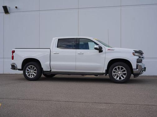 Summit White 2021 Chevrolet Silverado 1500 LTZ