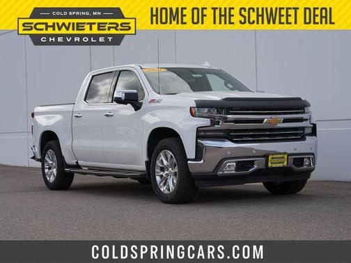 Summit White 2021 Chevrolet Silverado 1500 LTZ