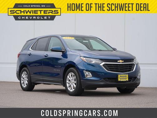 Pacific Blue Metallic 2019 Chevrolet Equinox 1LT
