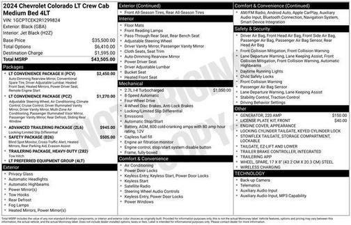 2024 Chevrolet Colorado LT