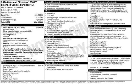 2026 Chevrolet Silverado 1500 LT