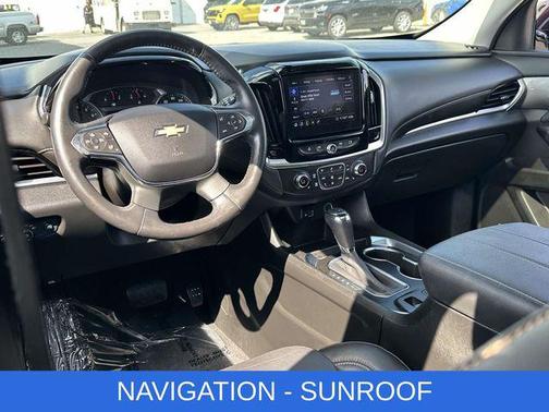 Black Cherry Metallic 2020 Chevrolet Traverse LT Leather