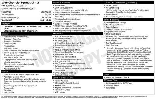 2019 Chevrolet Equinox 1LT