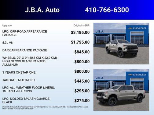 2026 Chevrolet Silverado 1500 Custom Trail Boss