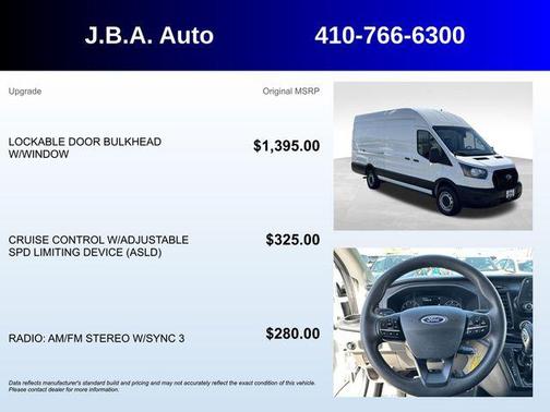 Oxford White 2023 Ford Transit-250 Base