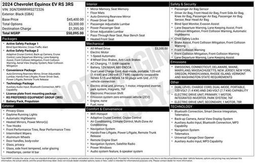 2024 Chevrolet Equinox EV RS