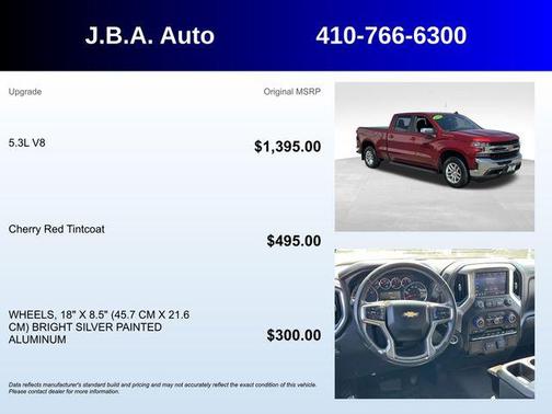 Cherry Red Tintcoat 2022 Chevrolet Silverado 1500 Limited LT