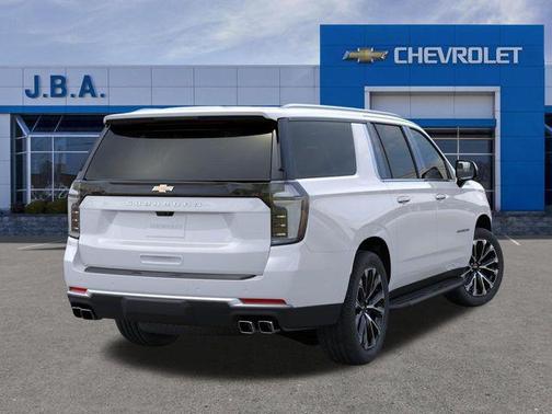 Polar White Tricoat 2026 Chevrolet Suburban High Country, 4WD
