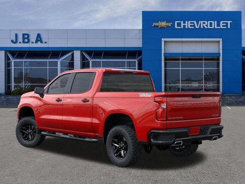 Red Hot 2026 Chevrolet Silverado 1500 Custom Trail Boss