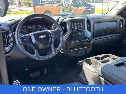 Glacier Blue Metallic 2022 Chevrolet Silverado 1500 Custom