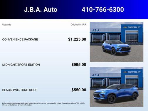 Riptide Blue Metallic 2026 Chevrolet Blazer 2LT
