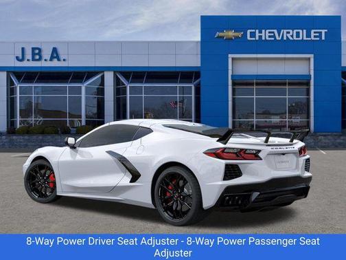 Arctic White 2026 Chevrolet Corvette Stingray w/1LT