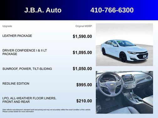 2020 Chevrolet Malibu FWD LT