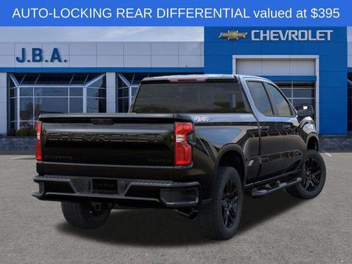 Black 2026 Chevrolet Silverado 1500 Custom