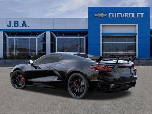 Black 2026 Chevrolet Corvette Stingray w/1LT