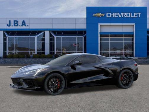 Black 2026 Chevrolet Corvette Stingray w/1LT