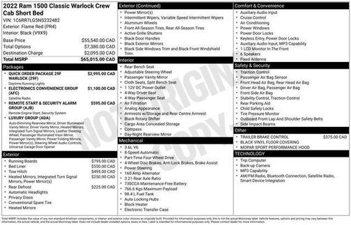 2022 RAM 1500 Classic SLT