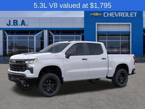 Summit White 2026 Chevrolet Silverado 1500 LT Trail Boss