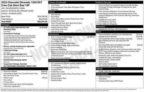 2023 Chevrolet Silverado 1500 RST