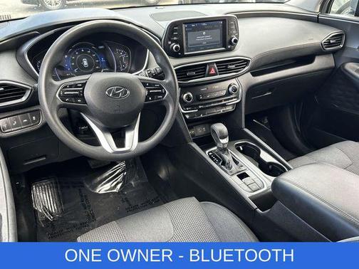Machine Gray 2019 Hyundai SANTA FE SEL 2.4