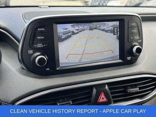 Machine Gray 2019 Hyundai SANTA FE SEL 2.4