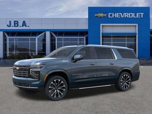 Lakeshore Blue Metallic 2026 Chevrolet Suburban High Country, 4WD