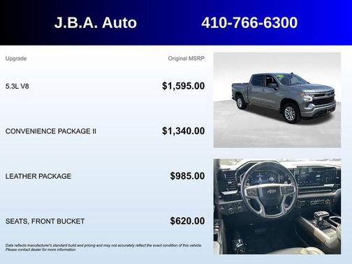 Sterling Gray Metallic 2024 Chevrolet Silverado 1500 RST