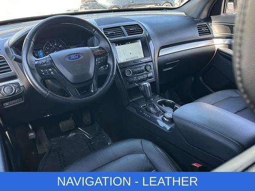 White Platinum 2018 Ford Explorer XLT