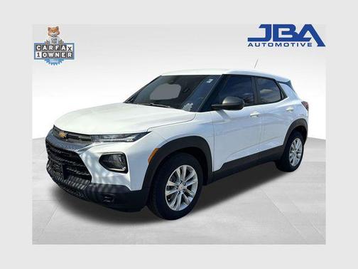 Summit White 2021 Chevrolet Trailblazer LS