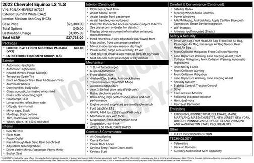2022 Chevrolet Equinox LS