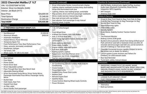 2022 Chevrolet Malibu FWD LT