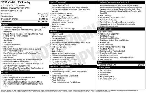 2025 Kia Niro Touring