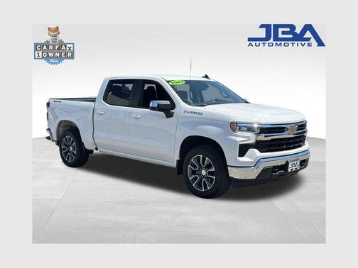 Summit White 2023 Chevrolet Silverado 1500 LT