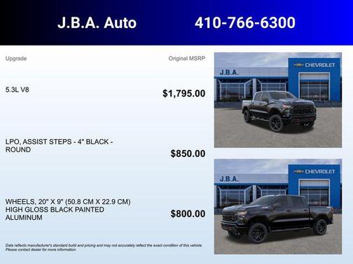 2026 Chevrolet Silverado 1500 Custom Trail Boss