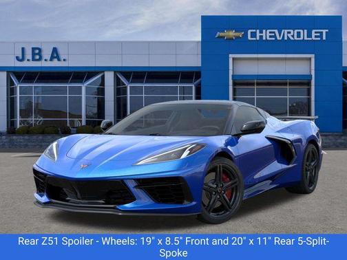 Riptide Blue Metallic 2026 Chevrolet Corvette Stingray w/1LT
