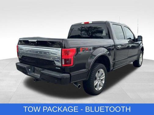 Magma Red 2018 Ford F-150 Platinum