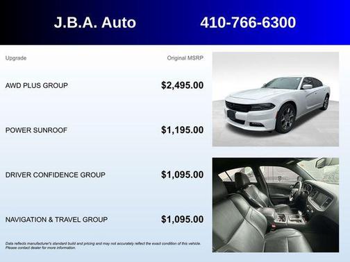 Bright White Clearcoat 2016 Dodge Charger SXT