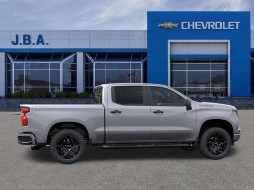 Sterling Gray Metallic 2026 Chevrolet Silverado 1500 Custom