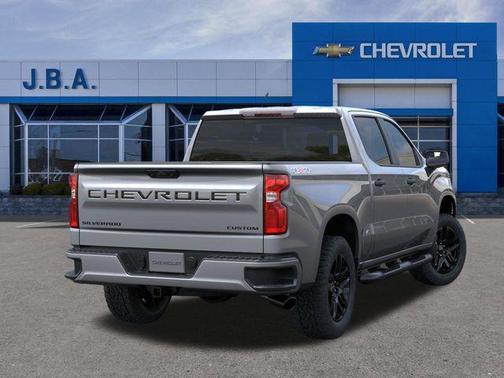 Sterling Gray Metallic 2026 Chevrolet Silverado 1500 Custom