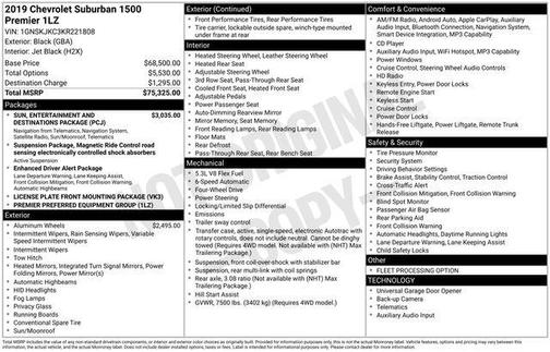 2019 Chevrolet Suburban Premier