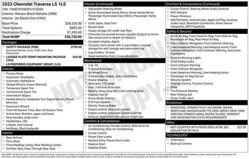2023 Chevrolet Traverse LS