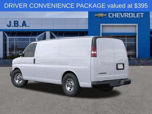 Summit White 2025 Chevrolet Express 3500 RWD 3500 Regular Wheelbase WT